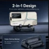 2-in-1 Car Mobile Phone Holder Parking Number Plate Foldable Bracket2 -in-1 Car Mobile Phone Holder & Parking Number Plate Holder – Foldable Bracket