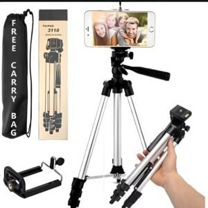3.5ft Adjustable Tripod Stand for Mobile & Camera with Carry Bag