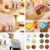6 Pcs Seasoning Spice Set PP PS Plastic Kitchen Spice Containers 6-Piece Seasoning Spice Set – PP & PS Plastic Kitchen Spice Containers