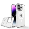 Aukey Clear Magnetic Phone Case for iPhone 15 Pro Max with MagSafe Aukey PC-TM10D Clear Magnetic Phone Case for iPhone 15 Pro Max with MagSafe