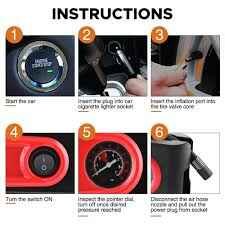 Autojin Sogo P010 12V DC Tyre Air Compressor Pump – Car & Motorcycle Tire Inflator