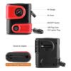 Autojin Sogo P010 12V DC Tyre Air Compressor Pump – Car & Motorcycle Tire Inflator