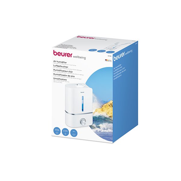 Beurer LB 45 Ultrasonic Air Humidifier – Quiet Room Humidifier for Home