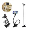 Mobile Phone Holder Black Flexible Snake Stand