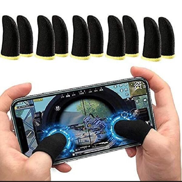 Black Velvet Thumb Sleeves for Mobile Gaming – Anti-Slip Finger Covers Black Velvet Thumb Sleeves for Mobile Gaming – Anti-Slip Finger Covers