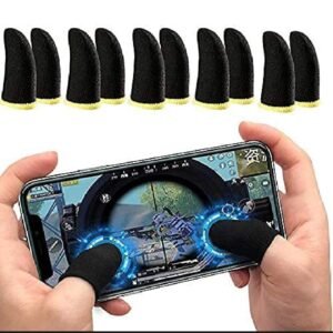 Black Velvet Thumb Sleeves for Mobile Gaming – Anti-Slip Finger Covers Black Velvet Thumb Sleeves for Mobile Gaming – Anti-Slip Finger Covers