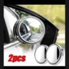 Car Convex Side Mirror Set 2Pcs – Durable Wide-Angle Blind Spot Mirrors