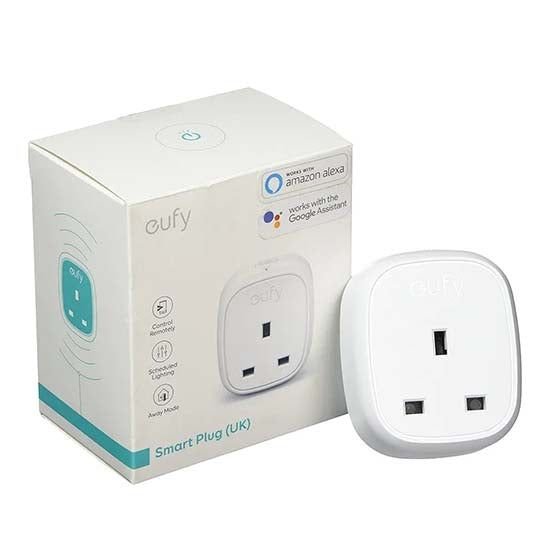 Eufy T1203 WiFi Smart Plug with Energy Monitoring Eufy WiFi Smart Plug T1203 with Energy Monitoring – 13A