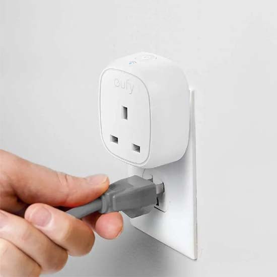 Eufy T1203 WiFi Smart Plug with Energy Monitoring2 Eufy WiFi Smart Plug T1203 with Energy Monitoring – 13A