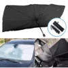 Foldable Car Umbrella Sun Shade – UV Reflective Windshield Cover