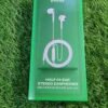Infinix Half In-Ear Stereo Earphones with Microphone – Clear Sound & Comfortable Fit