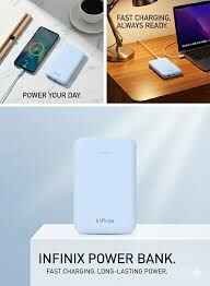 Infinix XPower Go XPO5 Power Bank 5000mAh – 12W Fast Charging Portable Power Bank