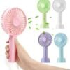 Mini Handheld Fan – Portable Rechargeable Personal Cooling Fan 2 Mini Handheld Fan – Portable Rechargeable Personal Cooling Fan