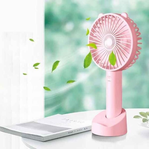 Mini Handheld Fan – Portable Rechargeable Personal Cooling Fan (2) Mini Handheld Fan – Portable Rechargeable Personal Cooling Fan