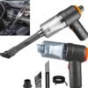 Portable 6 Inch Black Car Vacuum Cleaner ABS Dust Remover Portable Car Vacuum Cleaner – 6" ABS Dust Remover