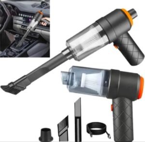 Portable Car Vacuum Cleaner – 6" ABS Dust Remover