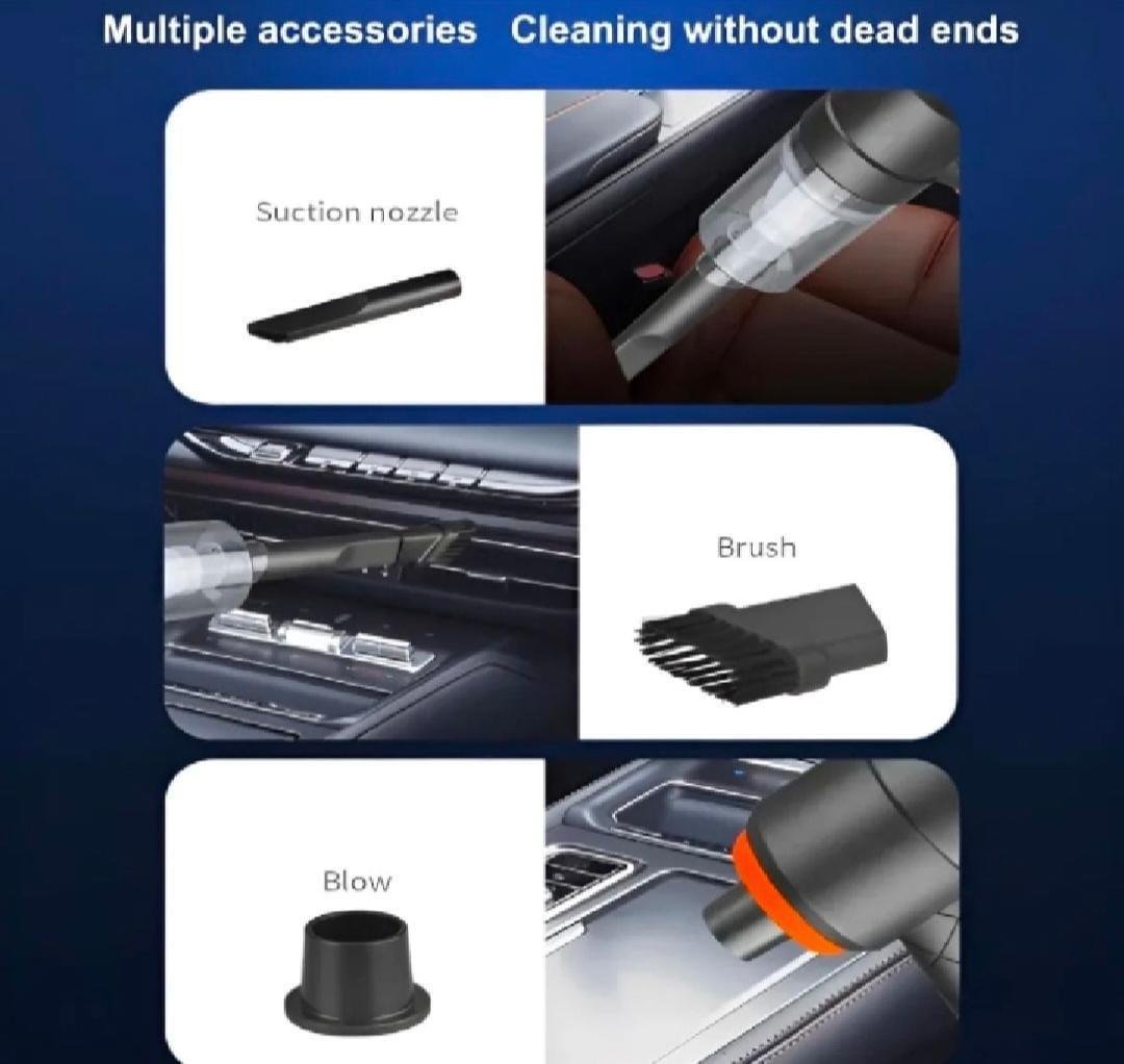 Portable Car Vacuum Cleaner – 6" ABS Dust Remover - Image 5