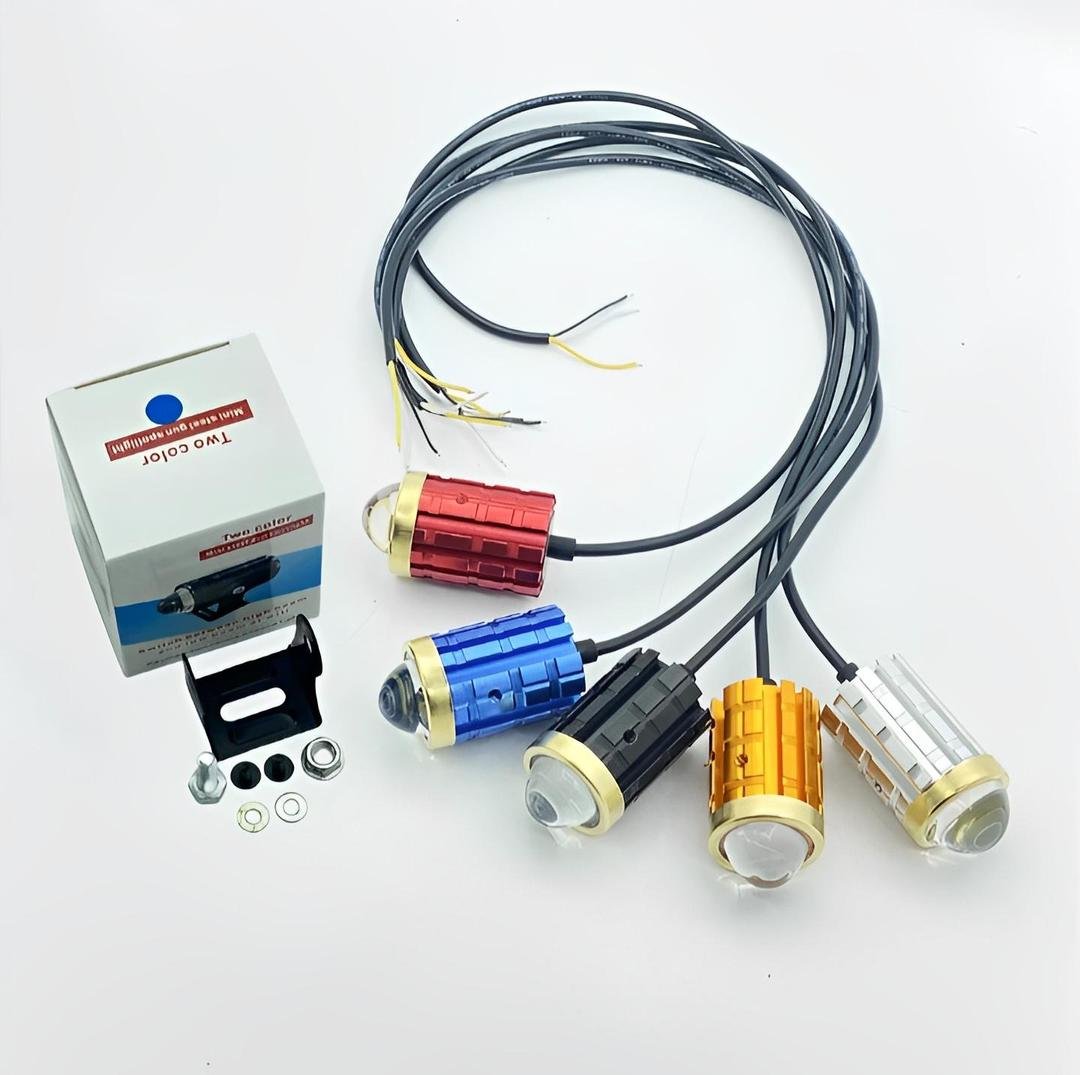 Premium Mini LED Fog Lights with Flasher – Universal Car & Vehicle Lights - Image 3