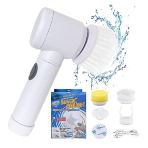 Rechargeable 5-in-1 Magic Cleaning Brush – Multifunctional Electric Brush