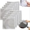 Silver Wired Dishwashing Cloth for Kitchen Cleaning1 Silver Wired Dishwashing Cloth for Kitchen Cleaning