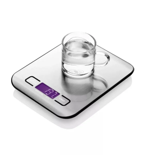Stainless Steel Kitchen Scale with Measurement Markings – 1 Pc Stainless Steel Kitchen Scale with Measurement Markings – 1 Pc