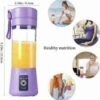 USB Rechargeable 6-Blade Portable Juicer Blender 380ml4 USB Rechargeable Juicer Blender – 6-Blade Portable Mini Blender 380ml