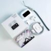 White ANC Wireless Earbuds with Bluetooth 5.0 and Touch Control1 ANC Wireless Earbuds White Bluetooth 5.0 with Touch Control