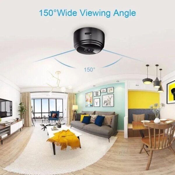 WiFi Remote Surveillance Camera – Compact Wireless Security Camera