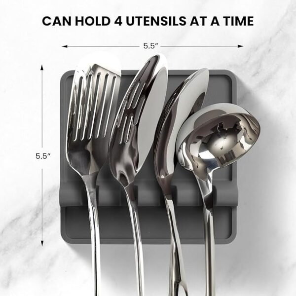 Kitchen Spoon Rest for Multiple Utensils