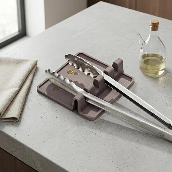 Kitchen Spoon Rest for Multiple Utensils