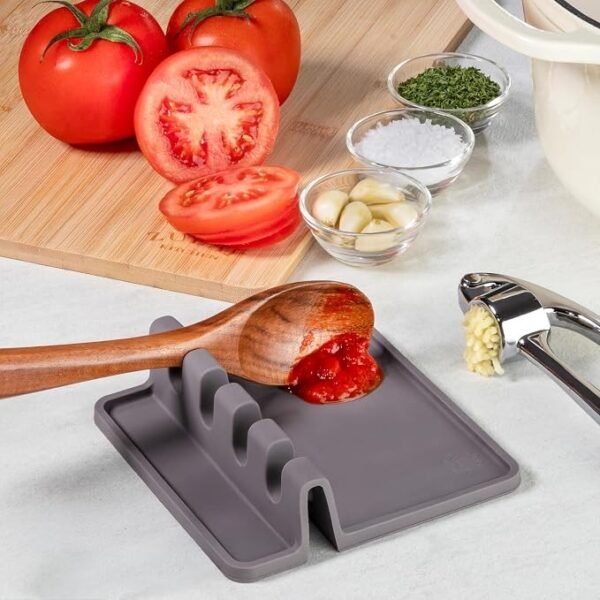 Kitchen Spoon Rest for Multiple Utensils